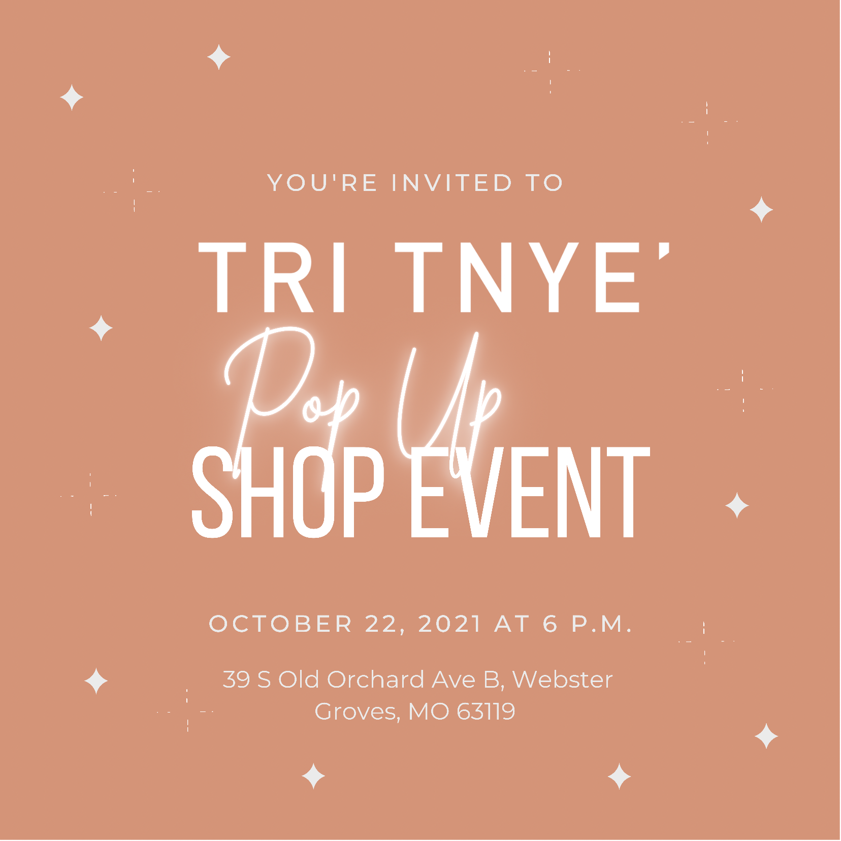 Pop-Up Shop Event